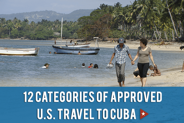 12 travel categories to cuba